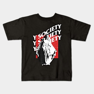 Y society music Kids T-Shirt